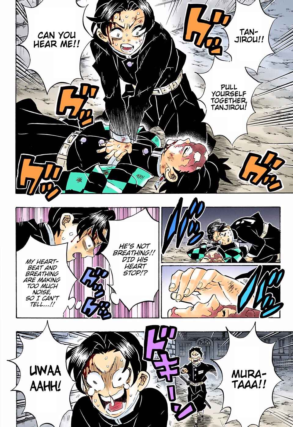 Page 4 Chapter 186 Demon Slayer: Kimetsu no Yaiba (Official Colored)