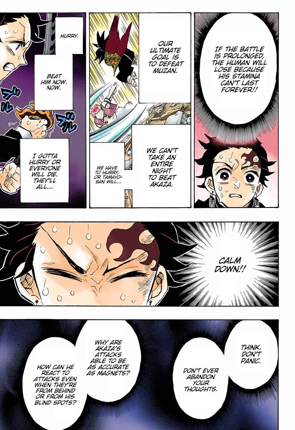 Page 9 Chapter 150 Demon Slayer: Kimetsu no Yaiba (Official Colored)