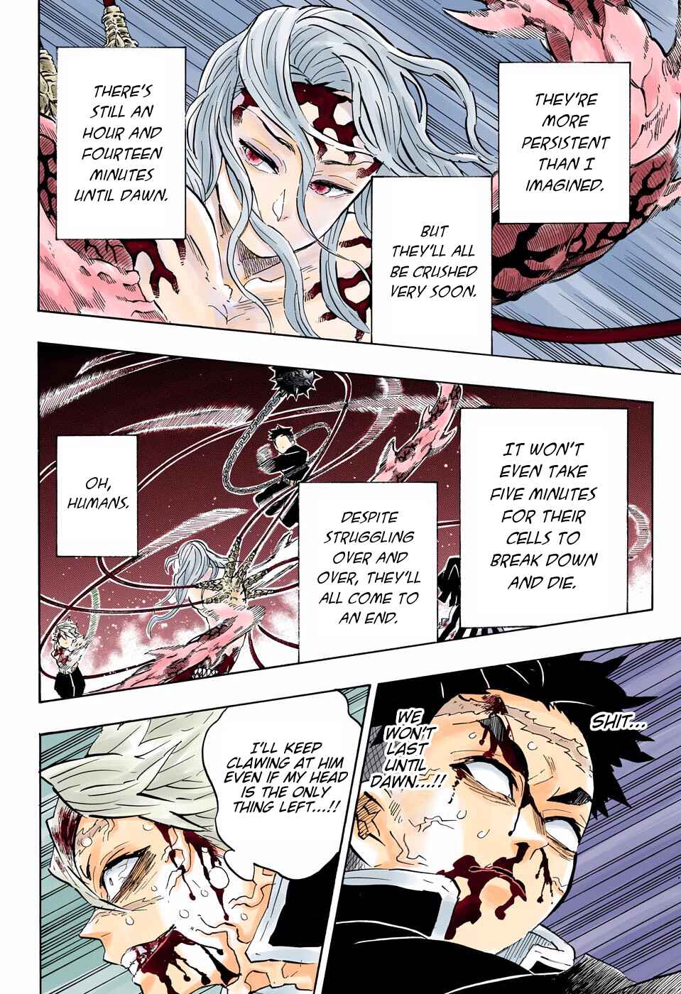 Page 10 Chapter 189 Demon Slayer: Kimetsu no Yaiba (Official Colored)