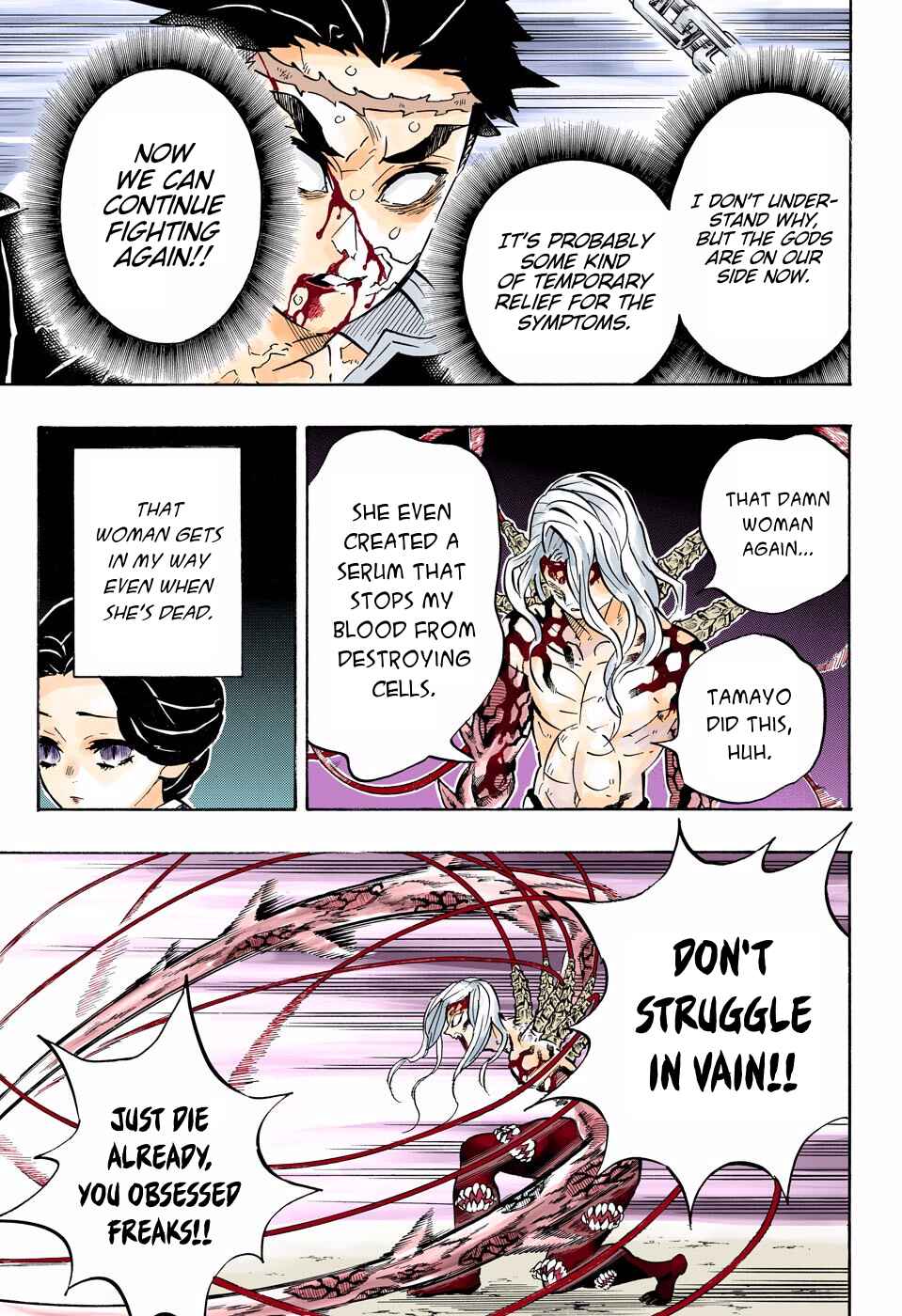 Page 15 Chapter 189 Demon Slayer: Kimetsu no Yaiba (Official Colored)