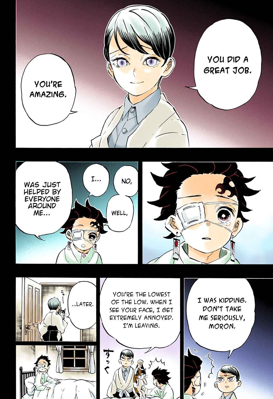Page 10 Chapter 204 Demon Slayer: Kimetsu no Yaiba (Official Colored)