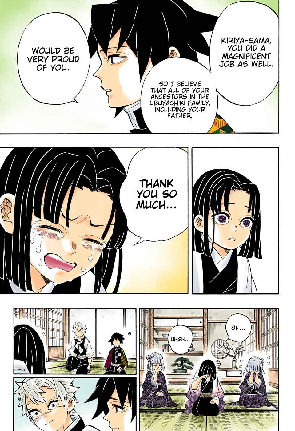Page 15 Chapter 204 Demon Slayer: Kimetsu no Yaiba (Official Colored)