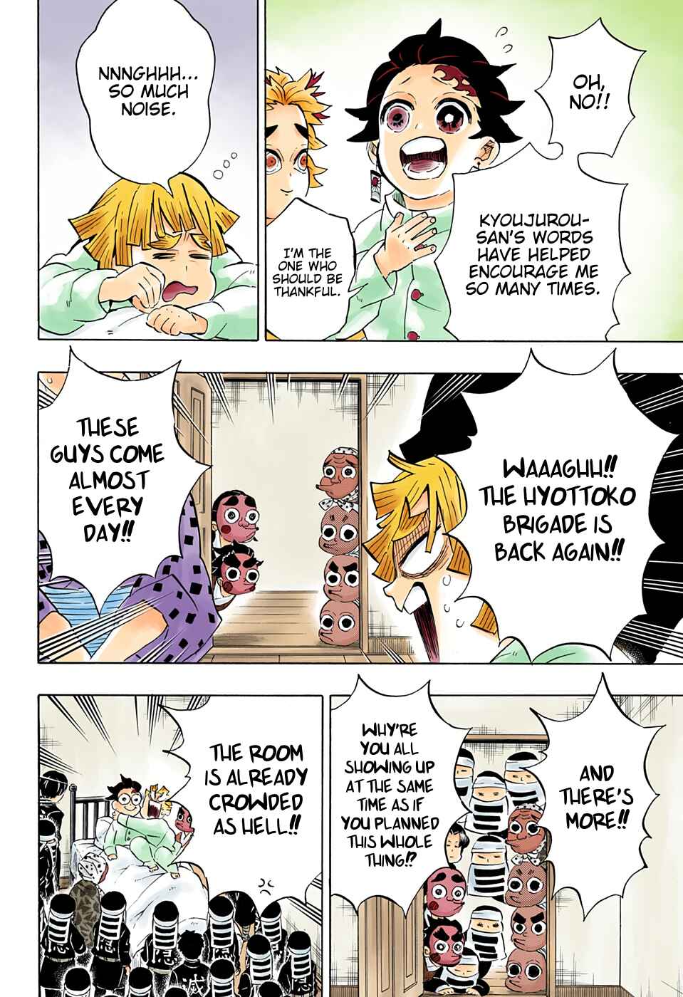 Page 18 Chapter 204 Demon Slayer: Kimetsu no Yaiba (Official Colored)
