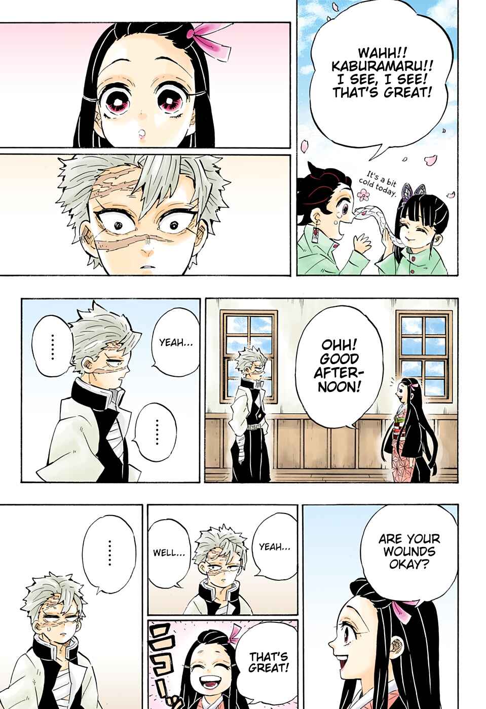 Page 23 Chapter 204 Demon Slayer: Kimetsu no Yaiba (Official Colored)