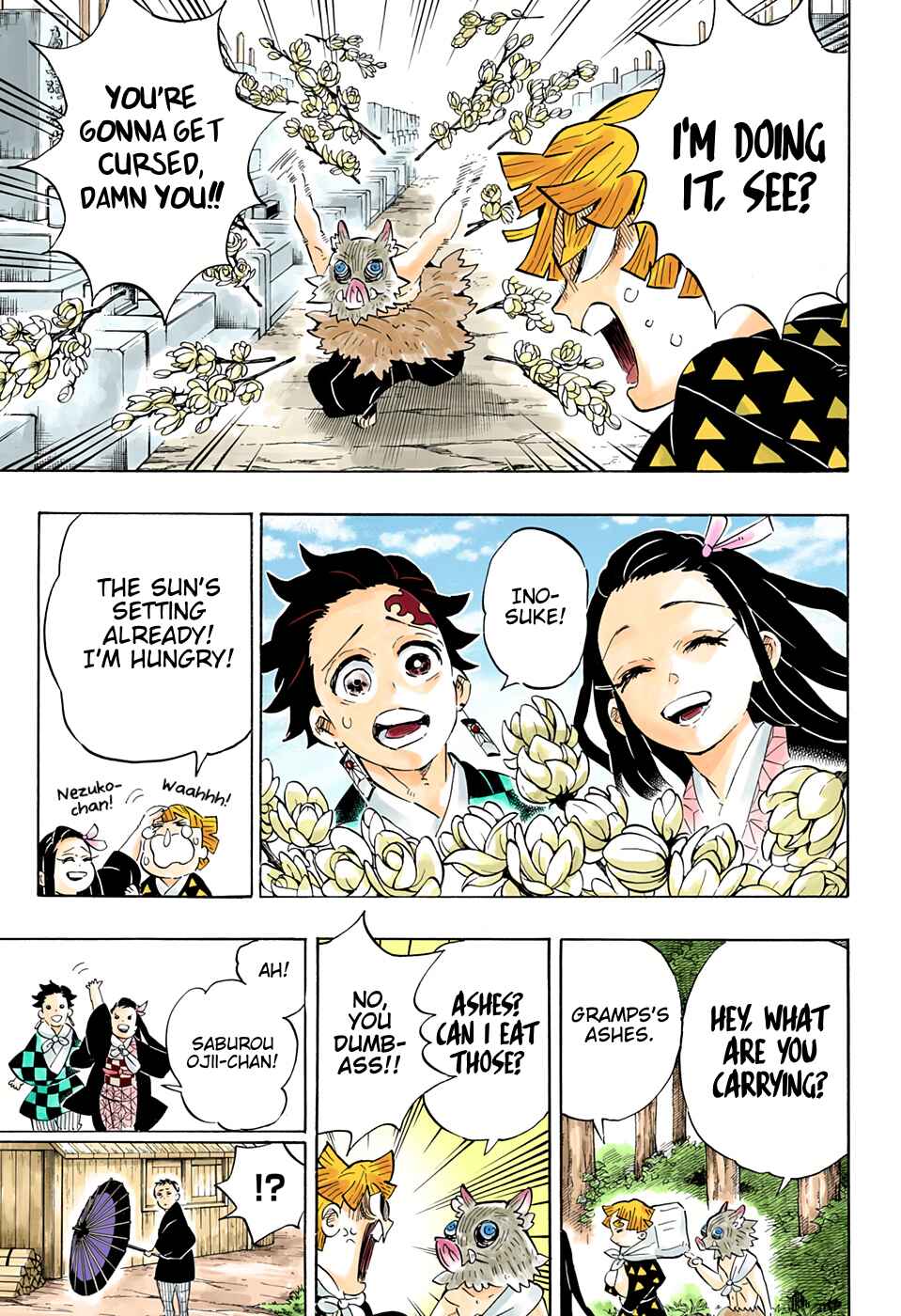 Page 27 Chapter 204 Demon Slayer: Kimetsu no Yaiba (Official Colored)