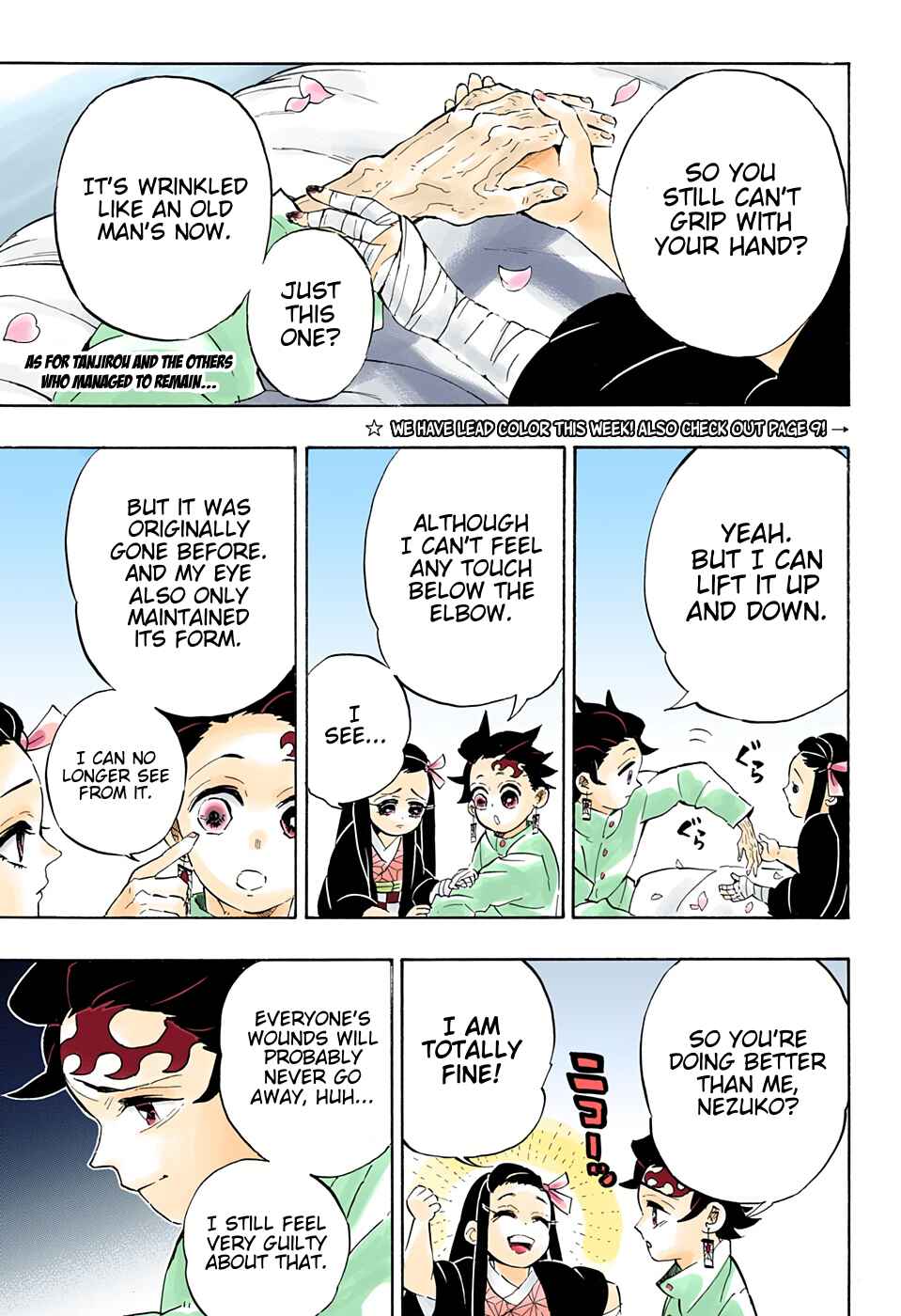 Page 7 Chapter 204 Demon Slayer: Kimetsu no Yaiba (Official Colored)