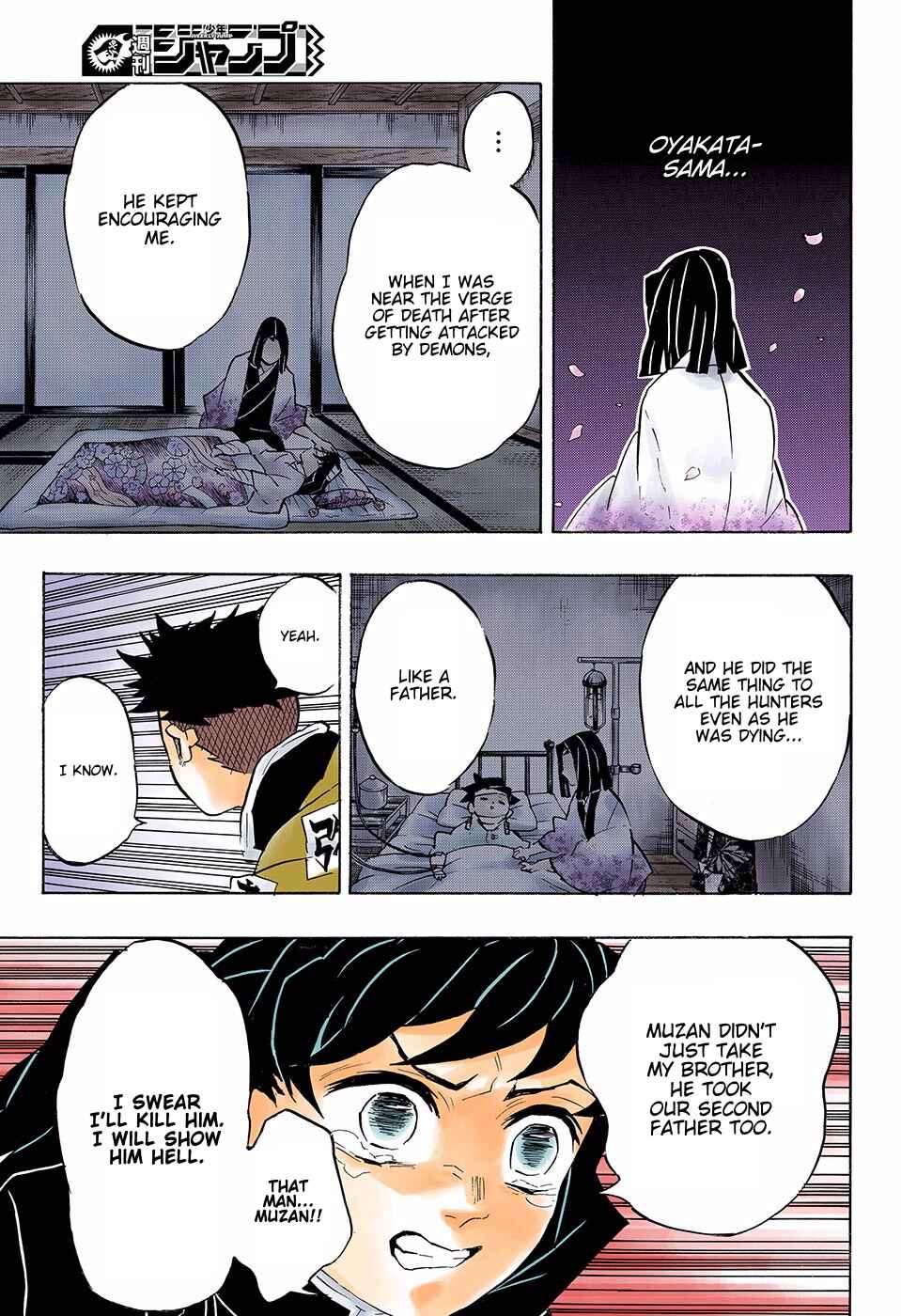 Page 13 Chapter 140 Demon Slayer: Kimetsu no Yaiba (Official Colored)