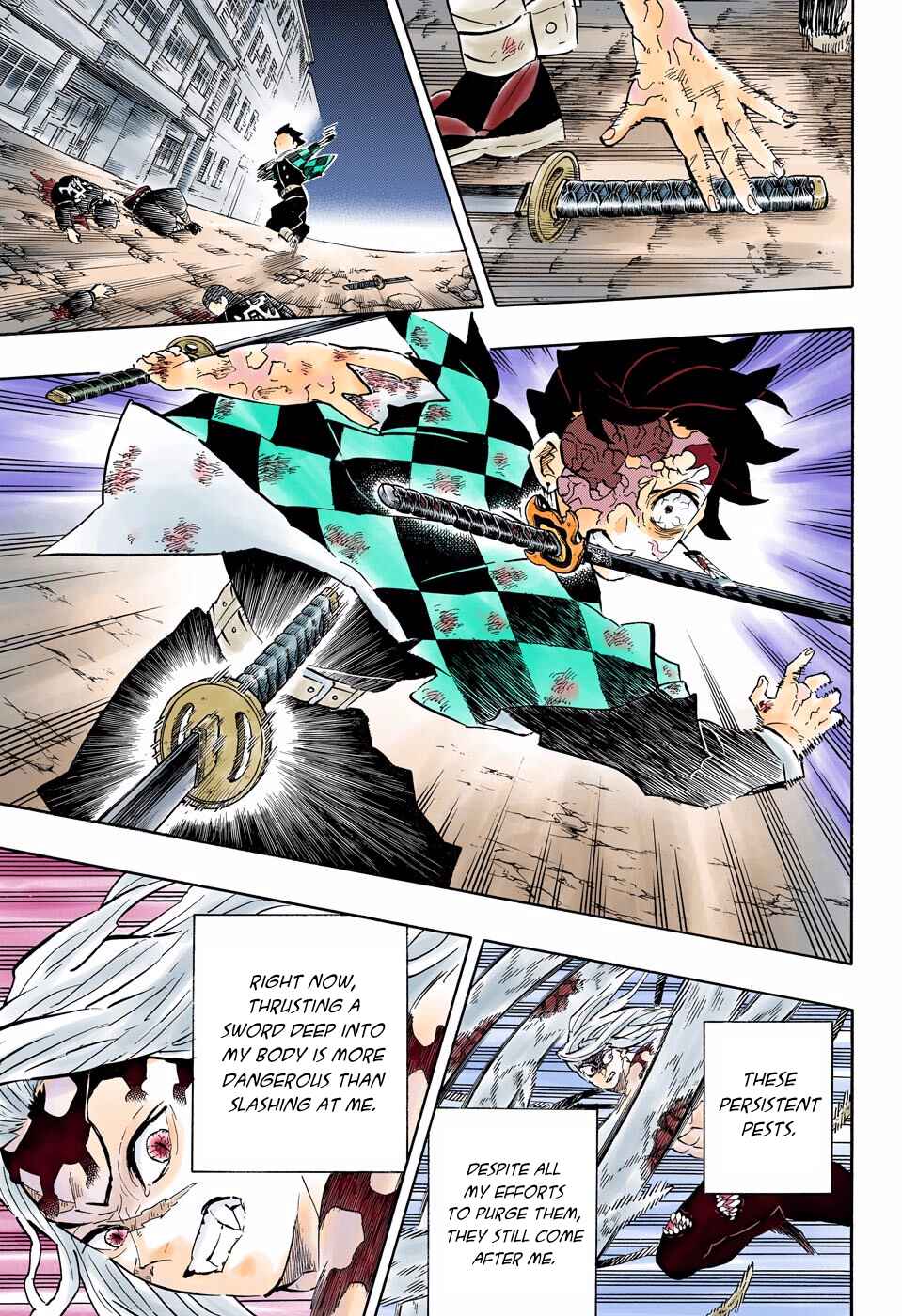 Page 11 Chapter 195 Demon Slayer: Kimetsu no Yaiba (Official Colored)