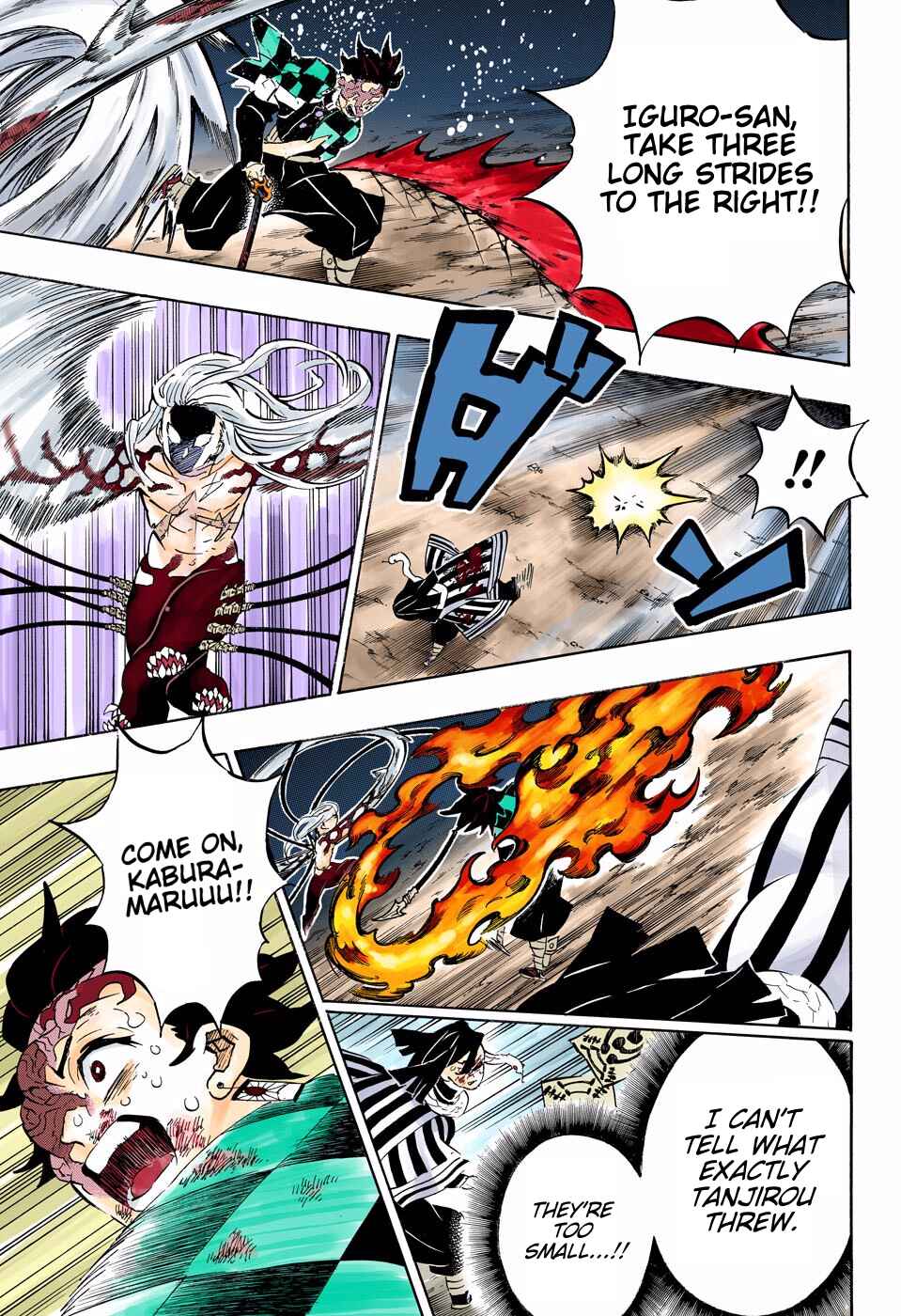 Page 15 Chapter 195 Demon Slayer: Kimetsu no Yaiba (Official Colored)