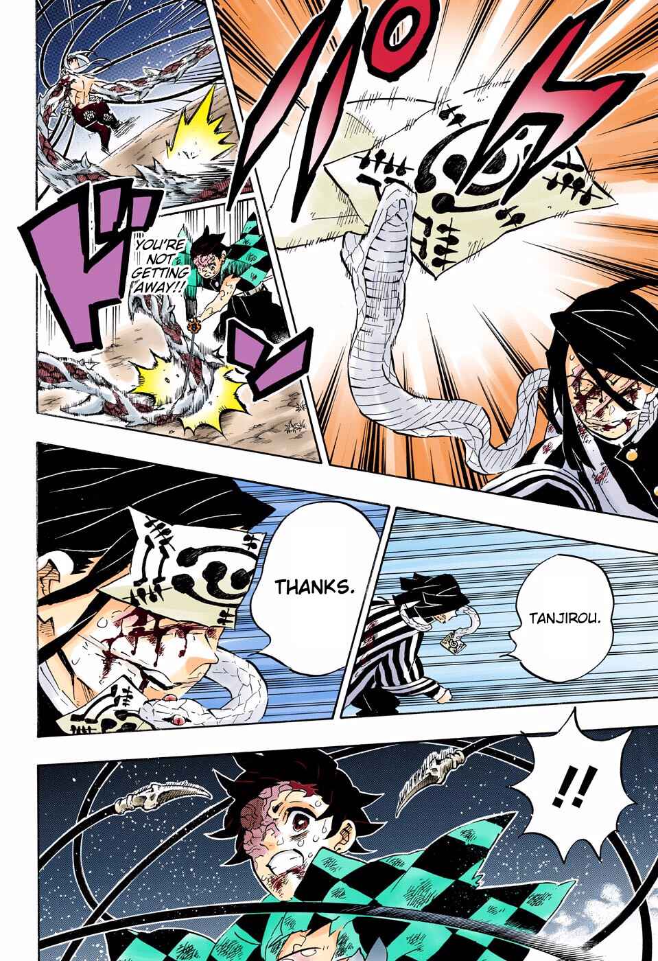 Page 16 Chapter 195 Demon Slayer: Kimetsu no Yaiba (Official Colored)