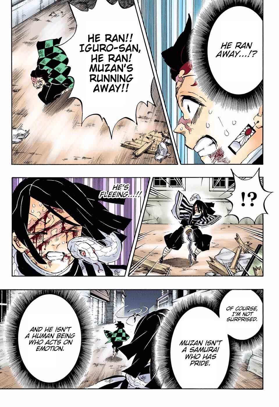 Page 7 Chapter 195 Demon Slayer: Kimetsu no Yaiba (Official Colored)