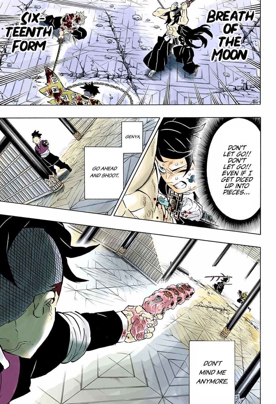 Page 17 Chapter 173 Demon Slayer: Kimetsu no Yaiba (Official Colored)