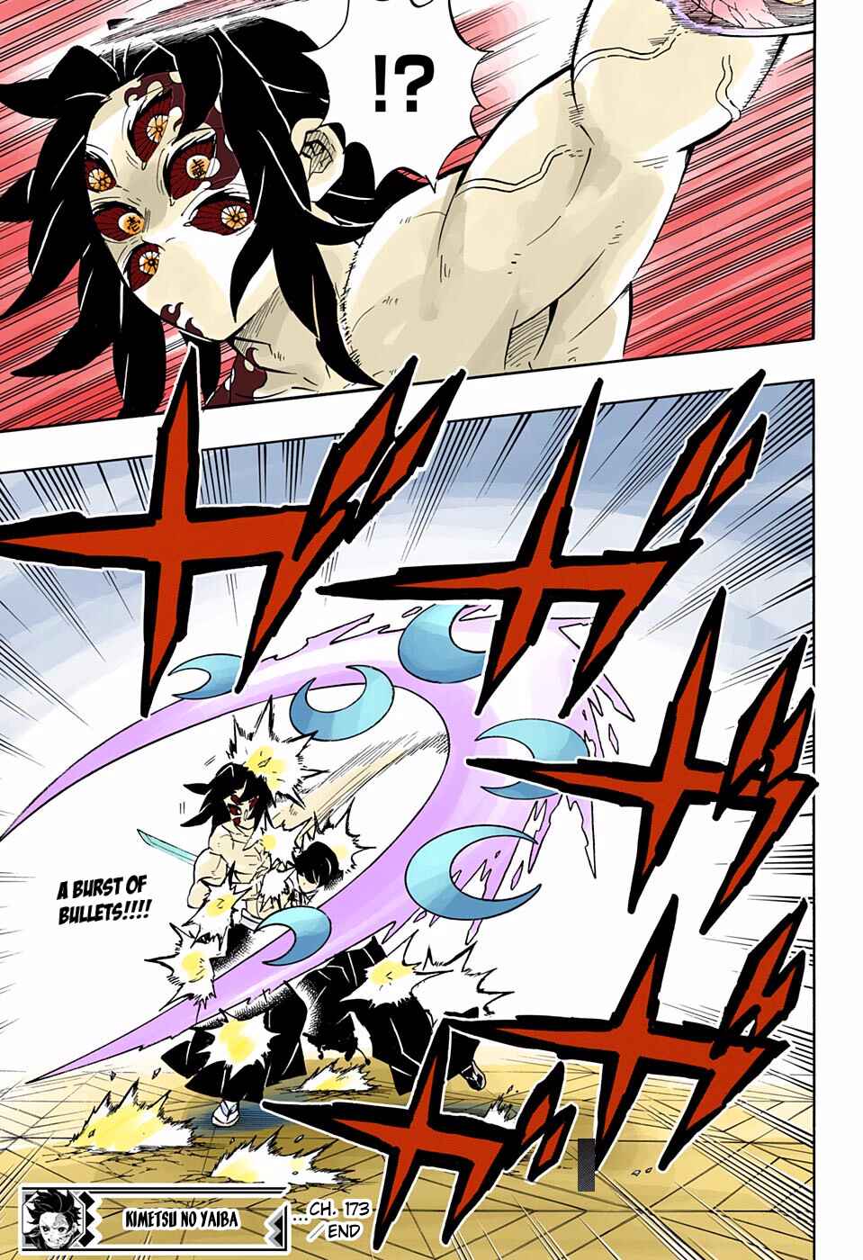 Page 19 Chapter 173 Demon Slayer: Kimetsu no Yaiba (Official Colored)