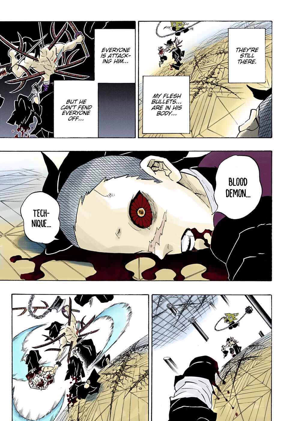 Page 15 Chapter 175 Demon Slayer: Kimetsu no Yaiba (Official Colored)