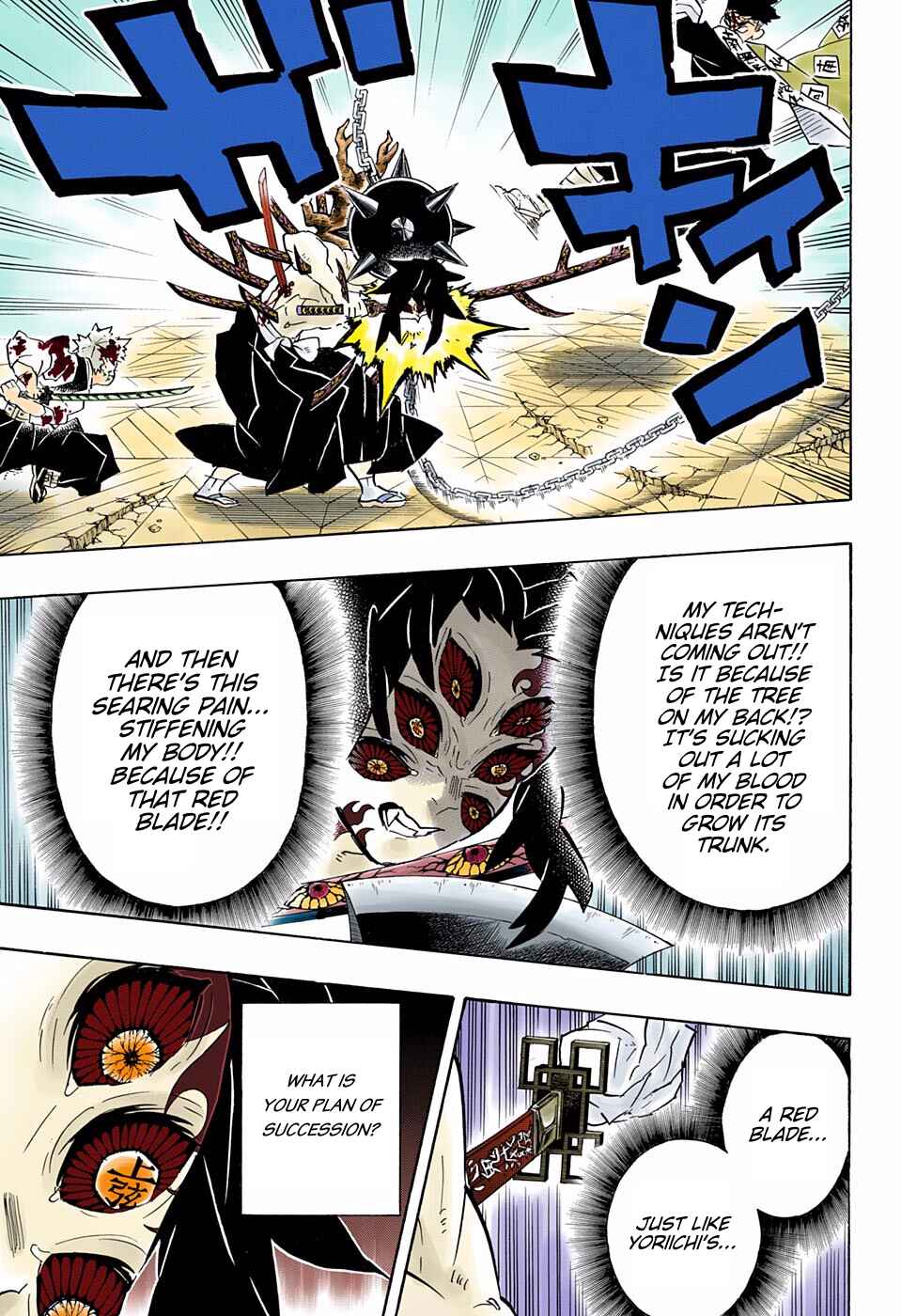 Page 19 Chapter 175 Demon Slayer: Kimetsu no Yaiba (Official Colored)