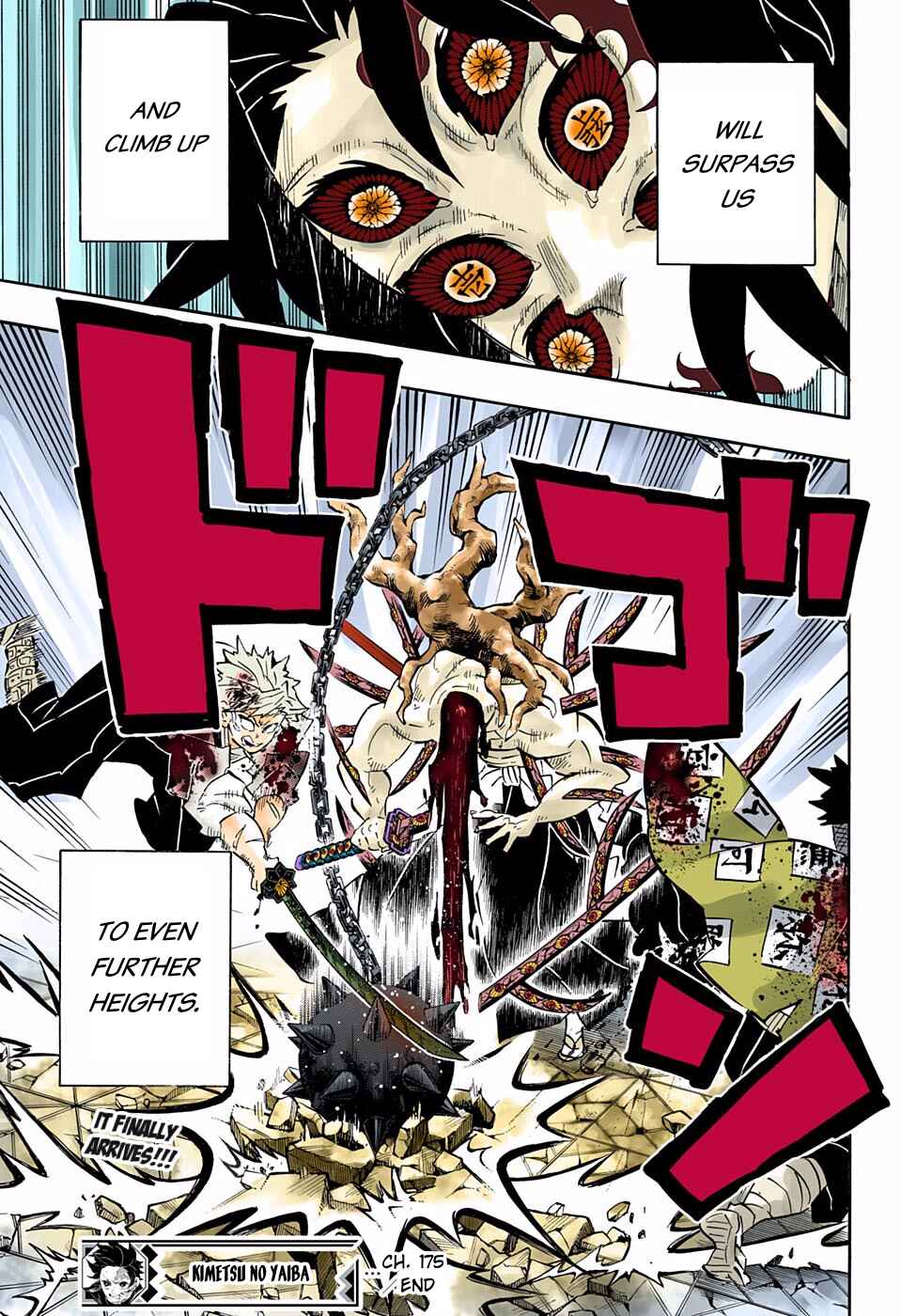 Page 23 Chapter 175 Demon Slayer: Kimetsu no Yaiba (Official Colored)