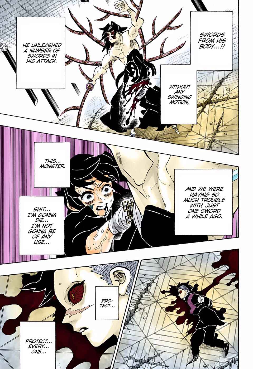 Page 9 Chapter 175 Demon Slayer: Kimetsu no Yaiba (Official Colored)