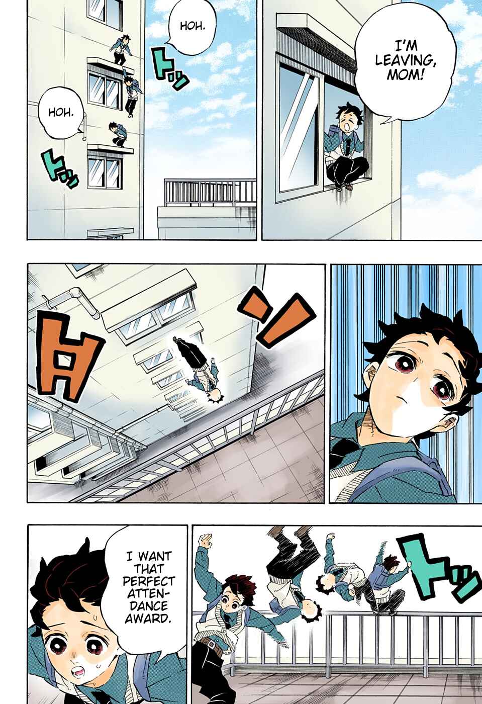 Page 11 Chapter 205 Demon Slayer: Kimetsu no Yaiba (Official Colored)