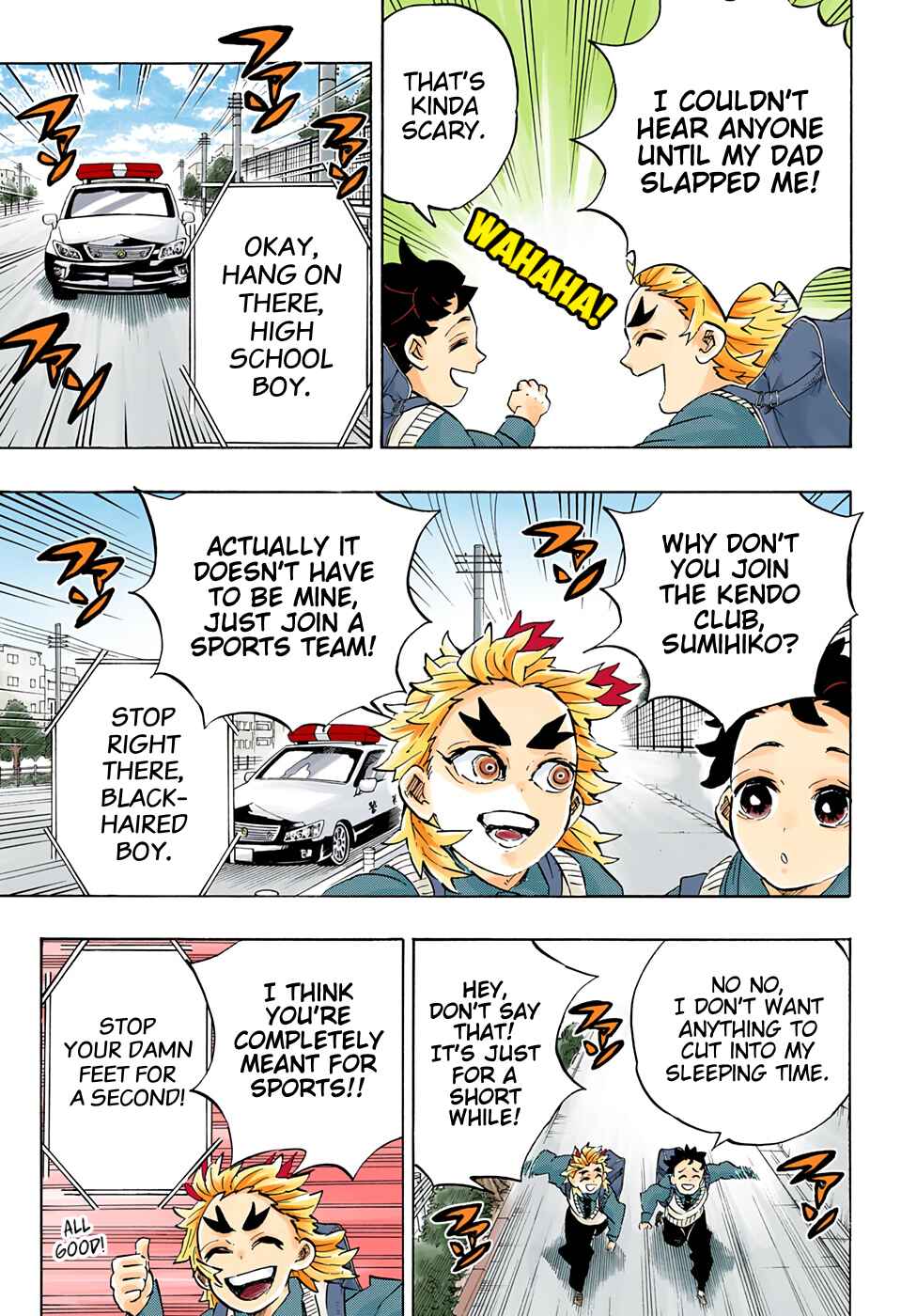 Page 20 Chapter 205 Demon Slayer: Kimetsu no Yaiba (Official Colored)