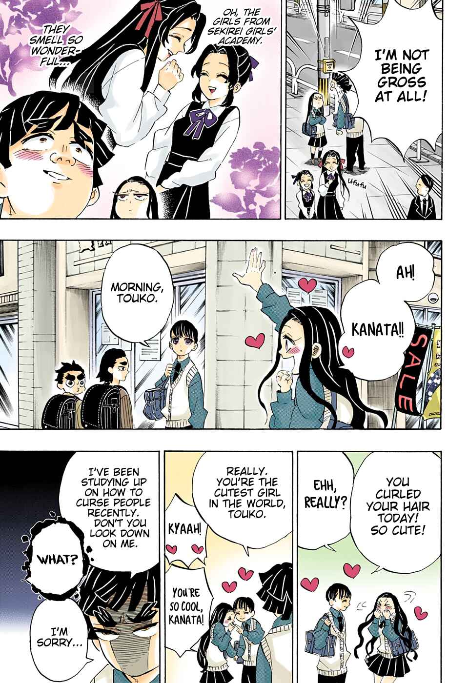Page 8 Chapter 205 Demon Slayer: Kimetsu no Yaiba (Official Colored)