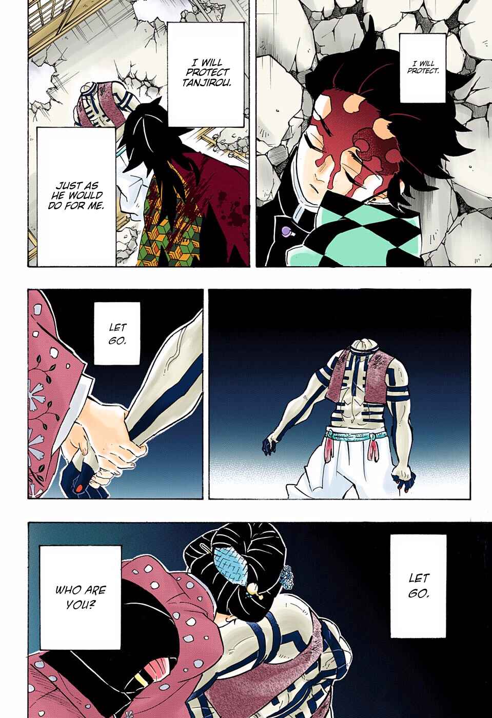 Page 4 Chapter 154 Demon Slayer: Kimetsu no Yaiba (Official Colored)