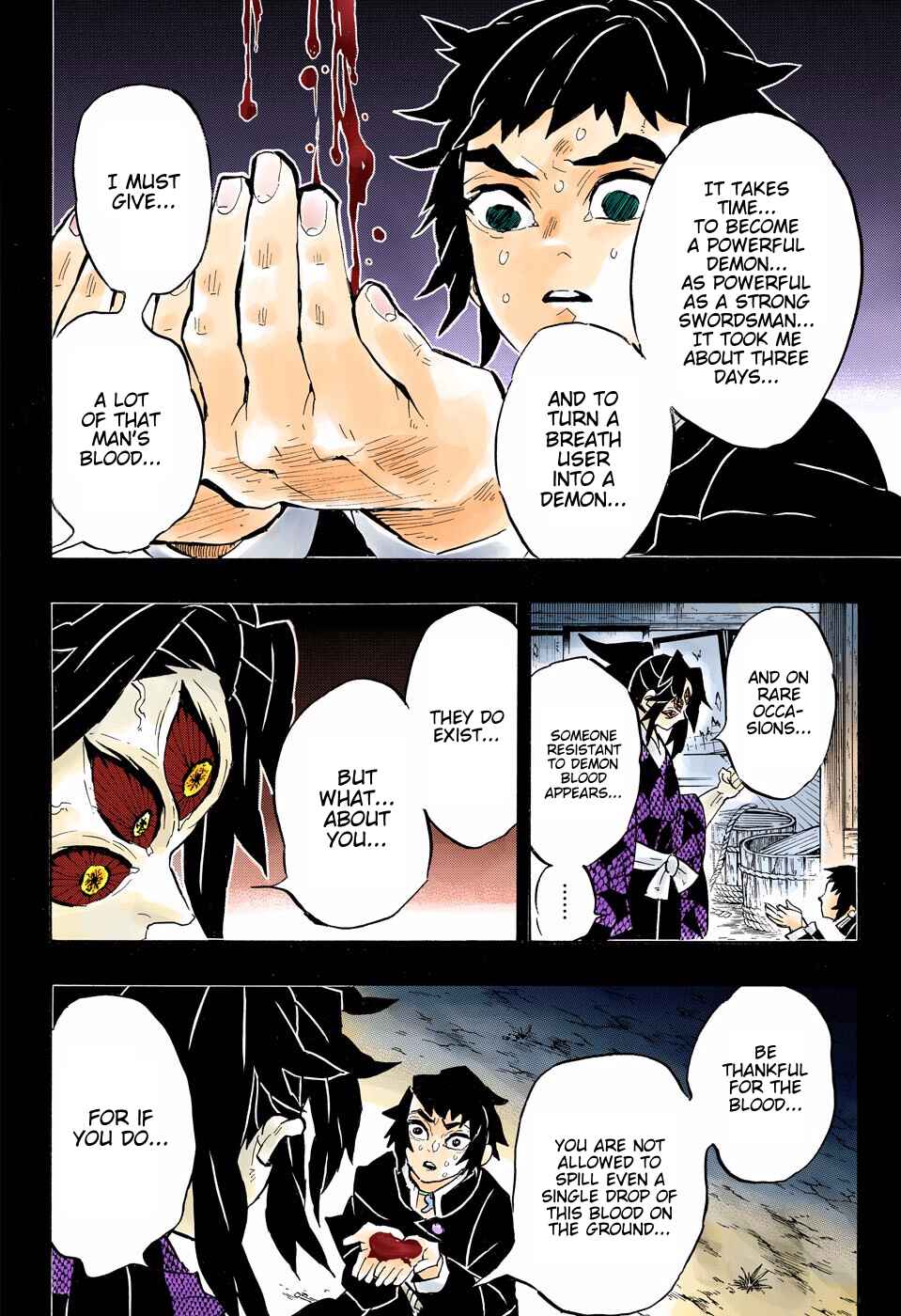 Page 4 Chapter 145 Demon Slayer: Kimetsu no Yaiba (Official Colored)