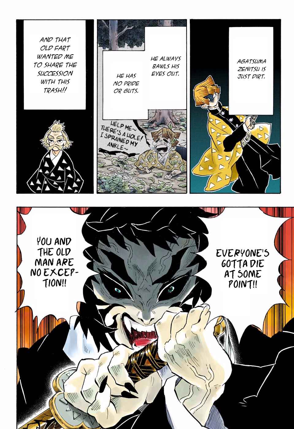 Page 6 Chapter 145 Demon Slayer: Kimetsu no Yaiba (Official Colored)