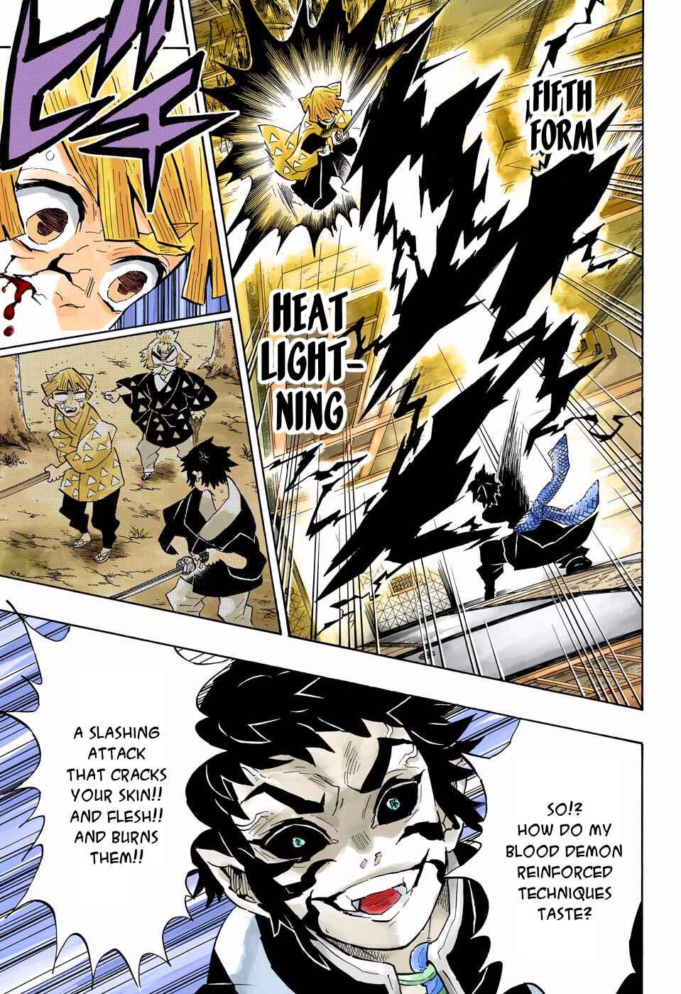 Page 9 Chapter 145 Demon Slayer: Kimetsu no Yaiba (Official Colored)