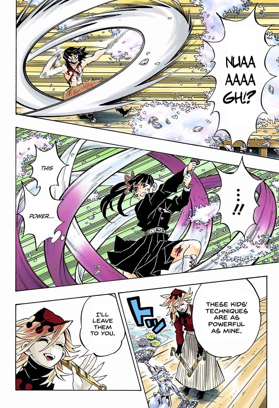 Page 10 Chapter 161 Demon Slayer: Kimetsu no Yaiba (Official Colored)