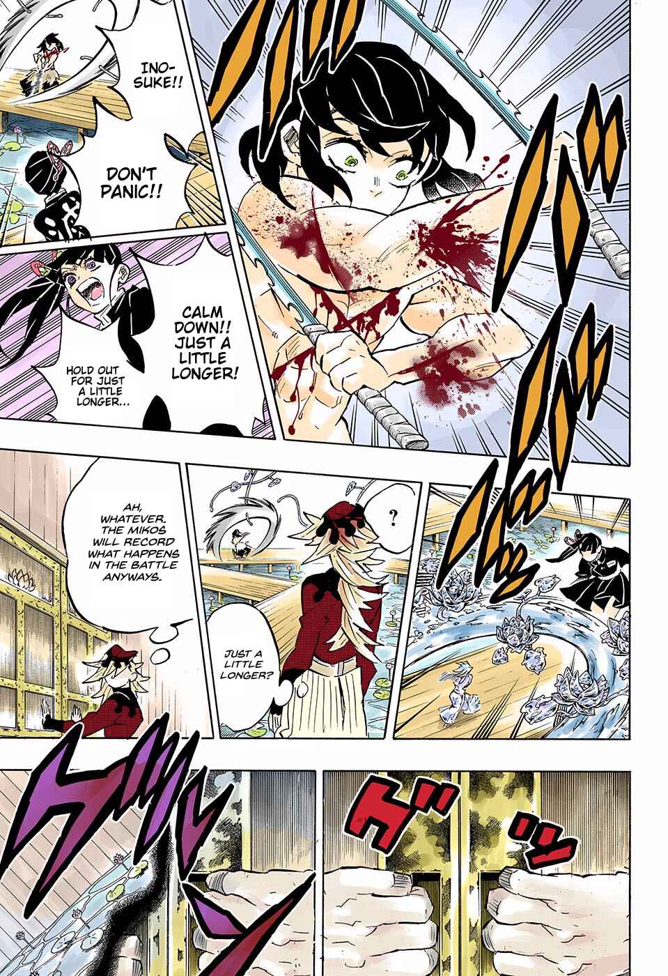Page 17 Chapter 161 Demon Slayer: Kimetsu no Yaiba (Official Colored)