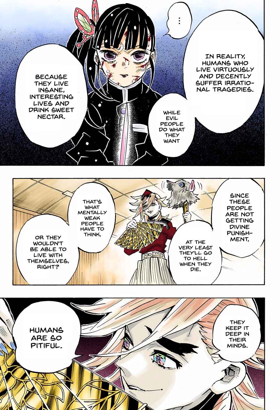 Page 3 Chapter 161 Demon Slayer: Kimetsu no Yaiba (Official Colored)