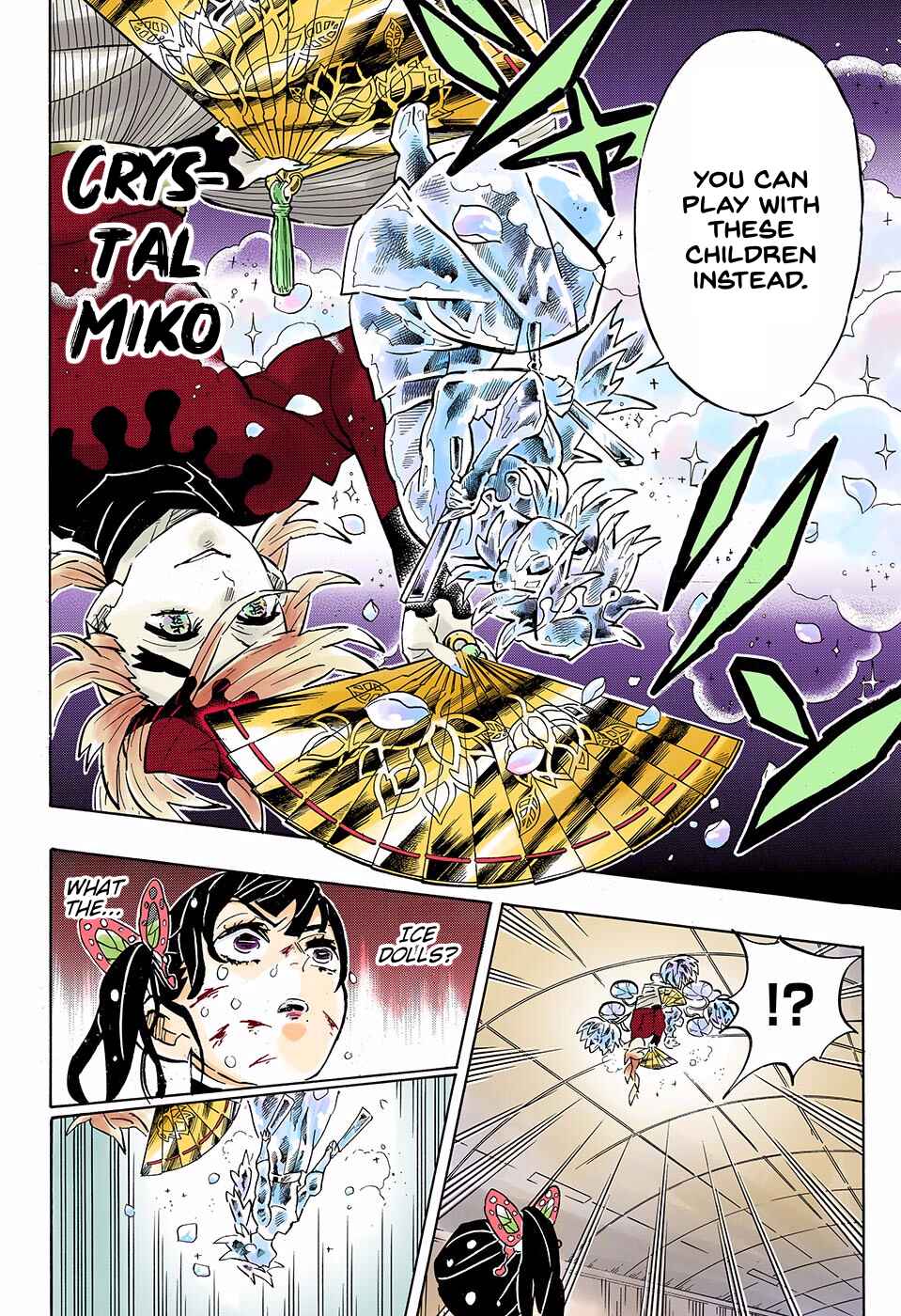 Page 8 Chapter 161 Demon Slayer: Kimetsu no Yaiba (Official Colored)