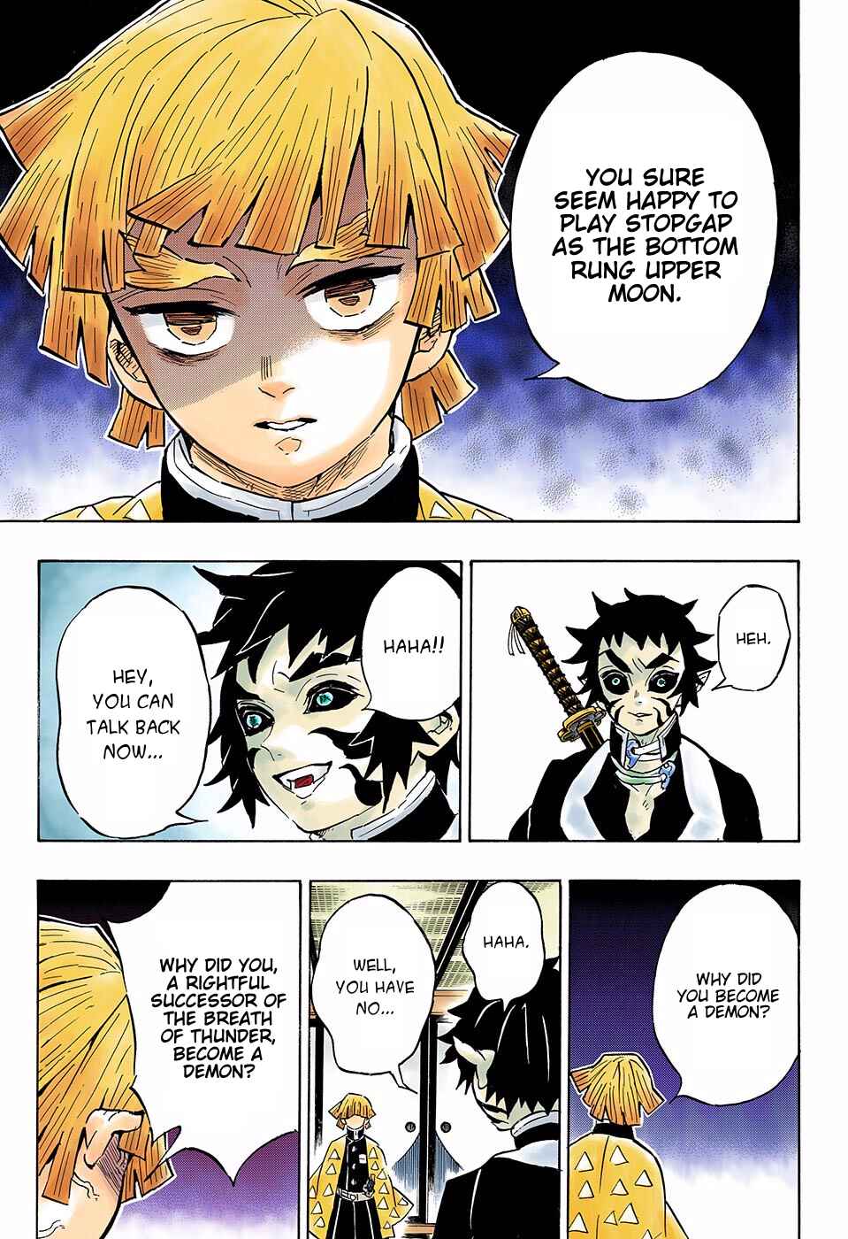 Page 11 Chapter 144 Demon Slayer: Kimetsu no Yaiba (Official Colored)