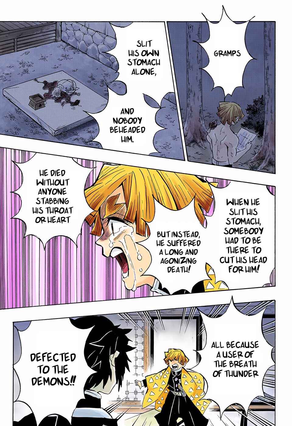 Page 13 Chapter 144 Demon Slayer: Kimetsu no Yaiba (Official Colored)