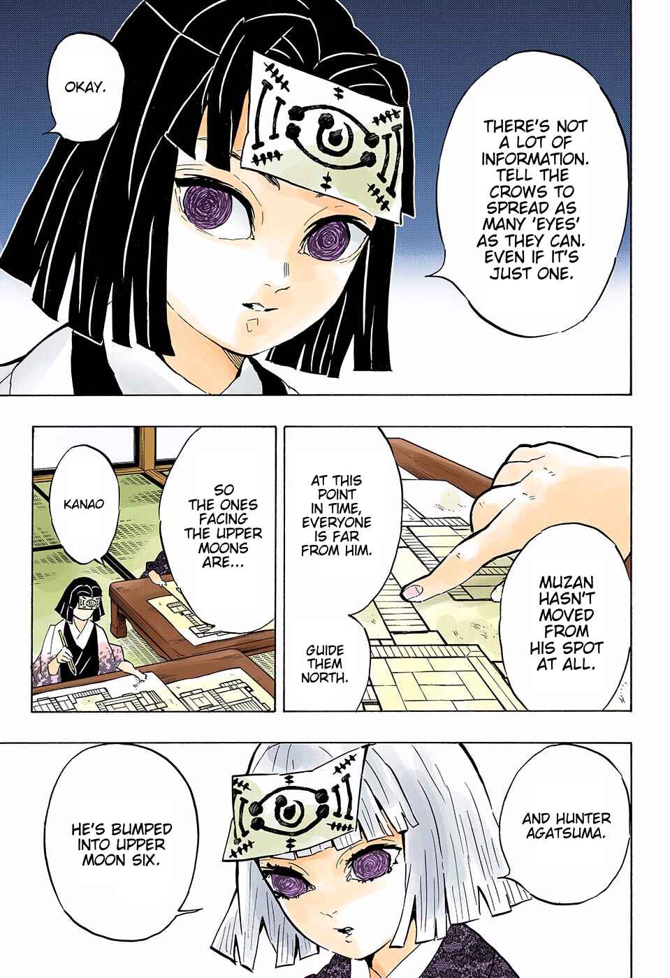 Page 9 Chapter 144 Demon Slayer: Kimetsu no Yaiba (Official Colored)