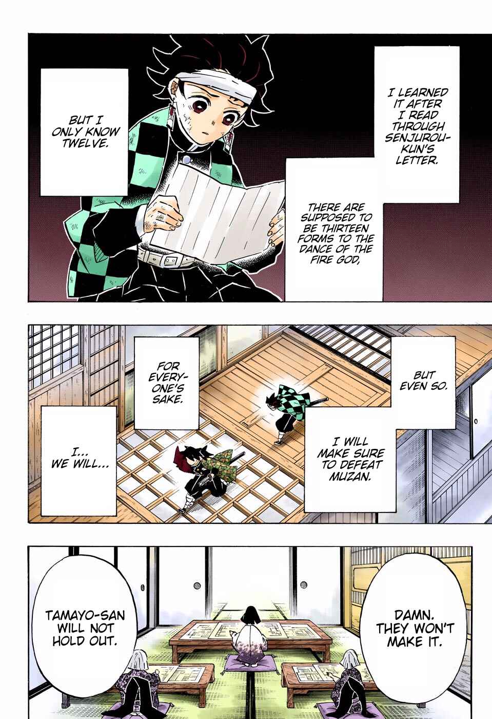 Page 4 Chapter 180 Demon Slayer: Kimetsu no Yaiba (Official Colored)