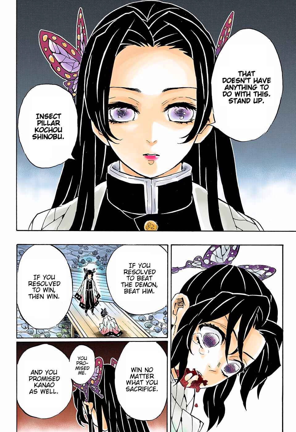 Page 12 Chapter 142 Demon Slayer: Kimetsu no Yaiba (Official Colored)