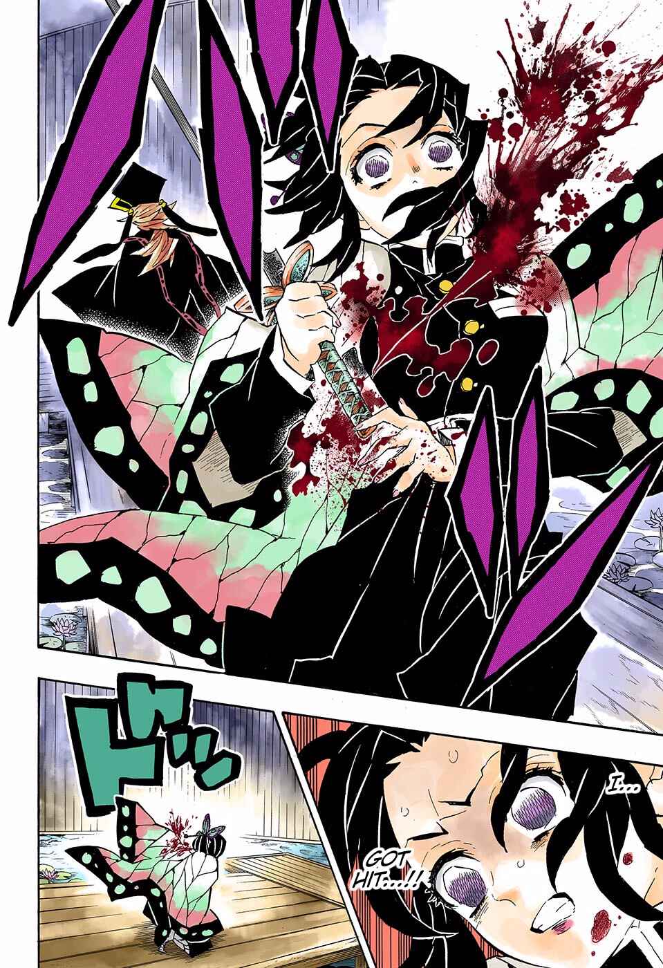 Page 8 Chapter 142 Demon Slayer: Kimetsu no Yaiba (Official Colored)