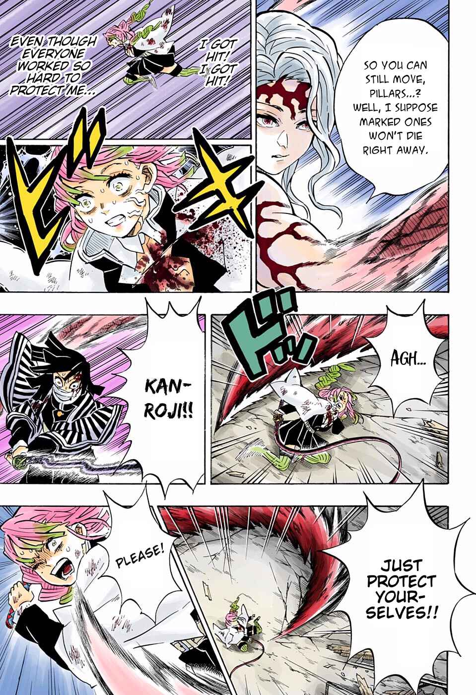 Page 11 Chapter 185 Demon Slayer: Kimetsu no Yaiba (Official Colored)