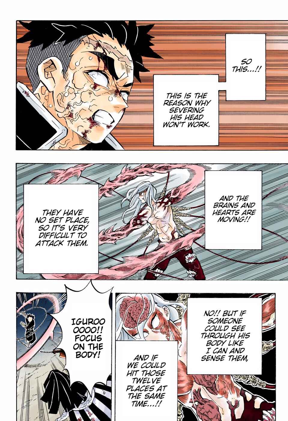 Page 11 Chapter 191 Demon Slayer: Kimetsu no Yaiba (Official Colored)