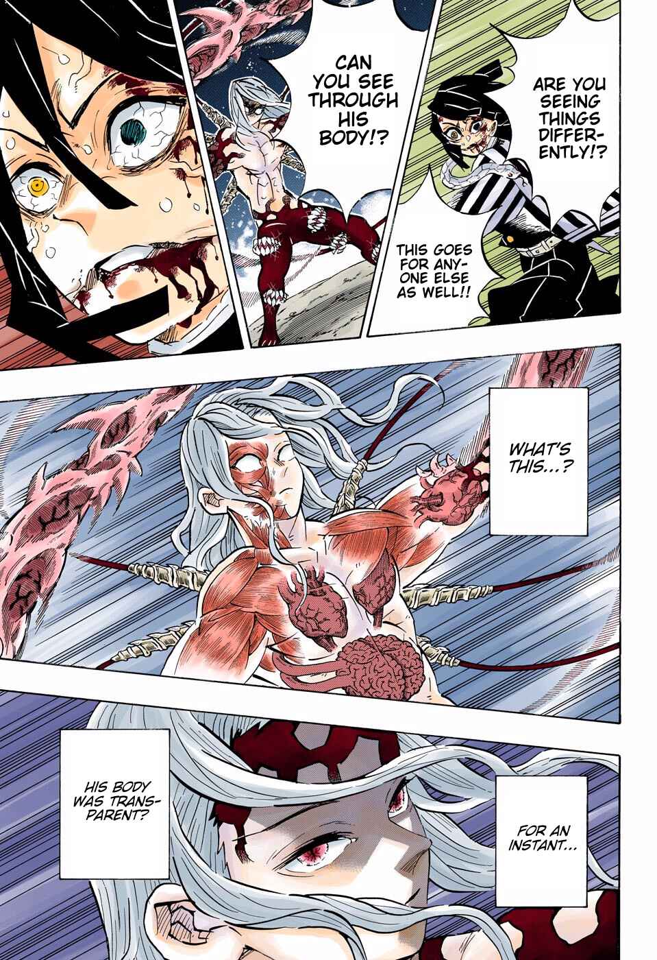 Page 12 Chapter 191 Demon Slayer: Kimetsu no Yaiba (Official Colored)