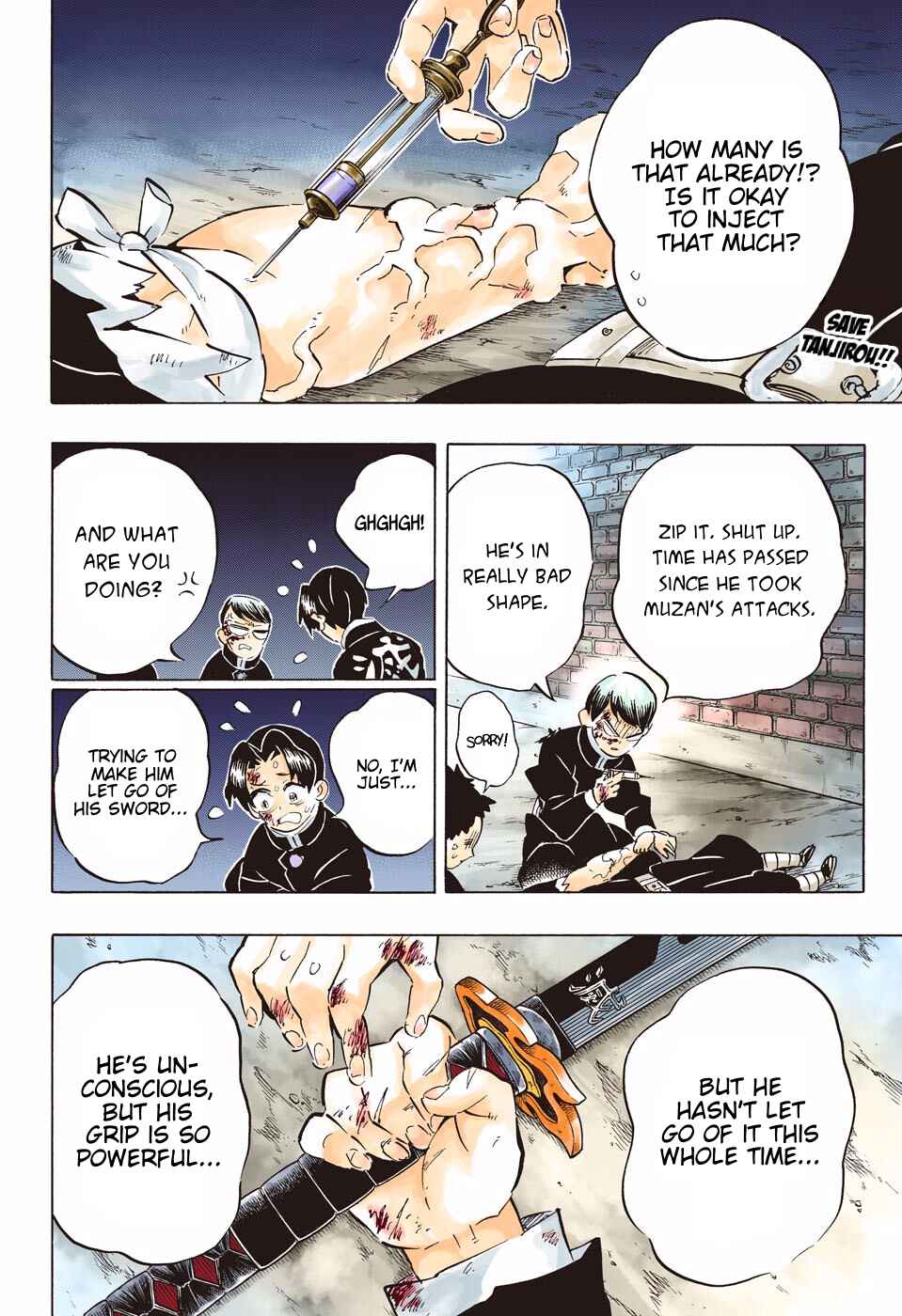 Page 3 Chapter 191 Demon Slayer: Kimetsu no Yaiba (Official Colored)