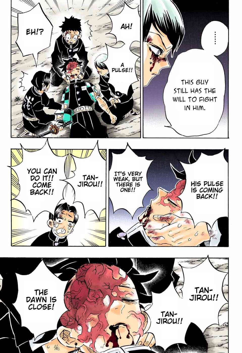 Page 4 Chapter 191 Demon Slayer: Kimetsu no Yaiba (Official Colored)