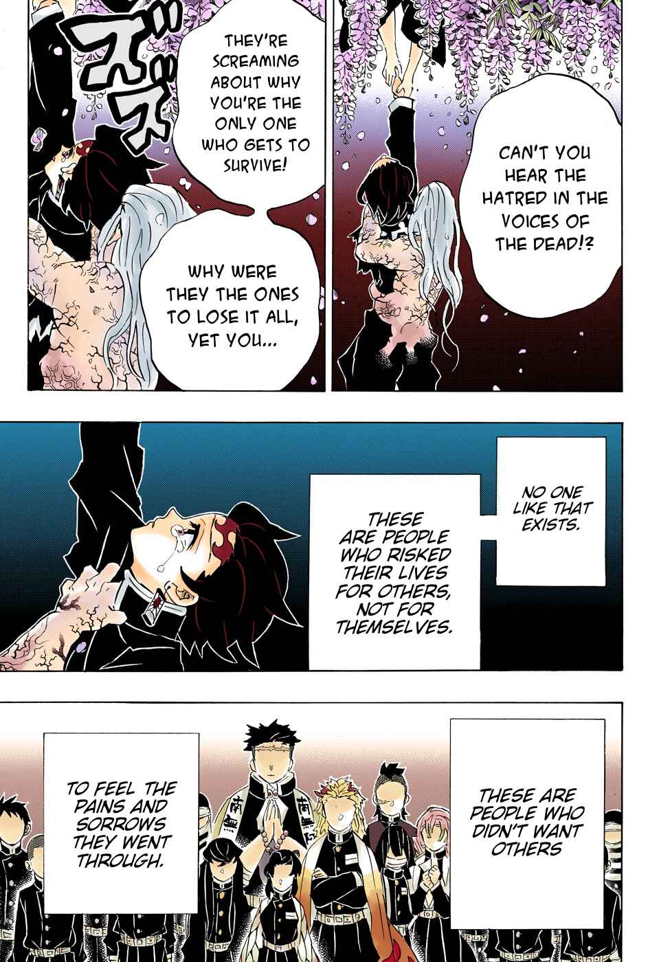 Page 11 Chapter 203 Demon Slayer: Kimetsu no Yaiba (Official Colored)