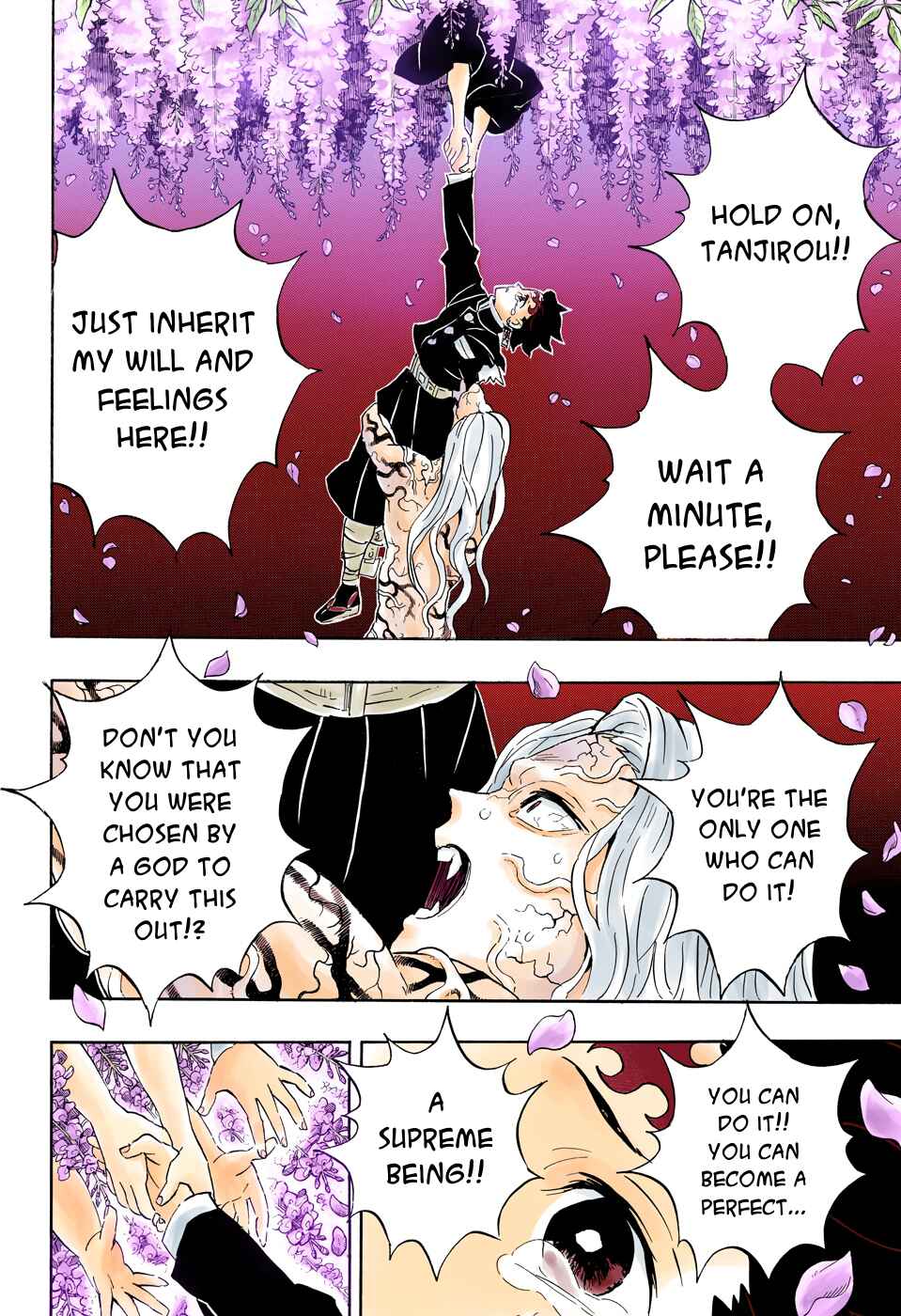 Page 12 Chapter 203 Demon Slayer: Kimetsu no Yaiba (Official Colored)