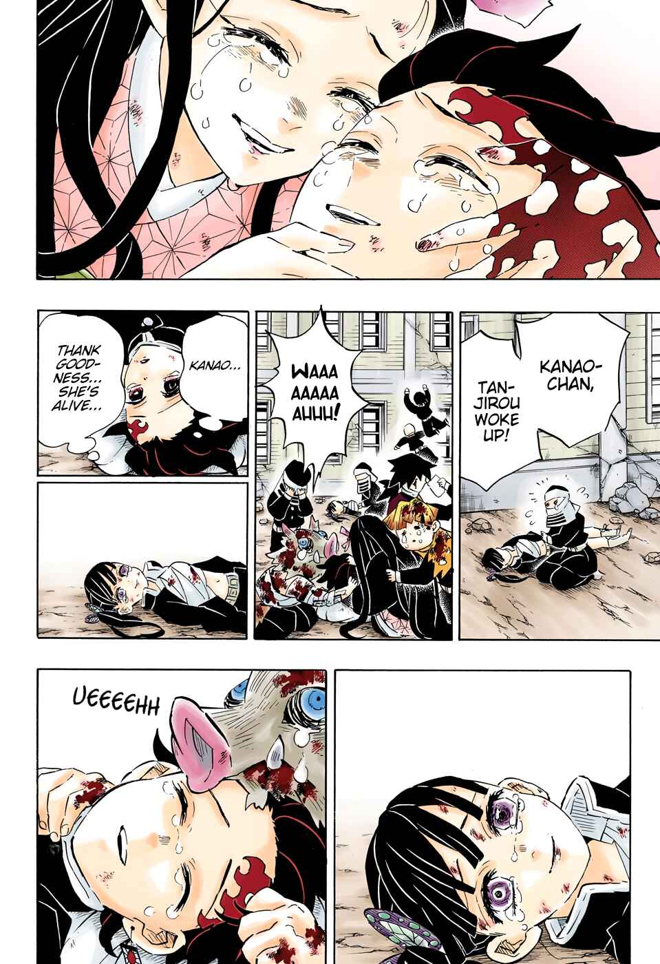 Page 18 Chapter 203 Demon Slayer: Kimetsu no Yaiba (Official Colored)