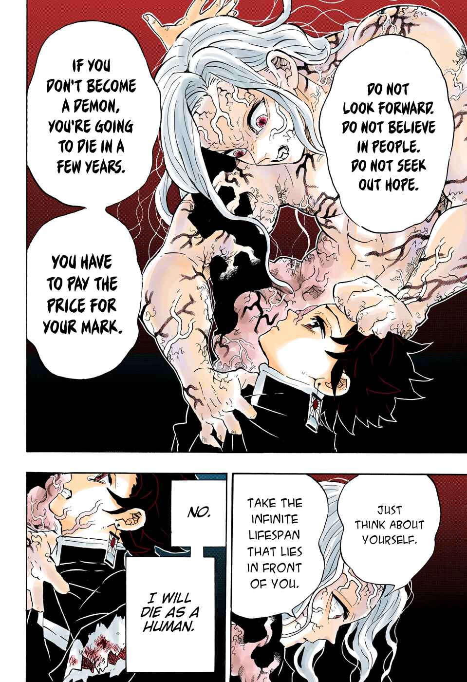 Page 6 Chapter 203 Demon Slayer: Kimetsu no Yaiba (Official Colored)