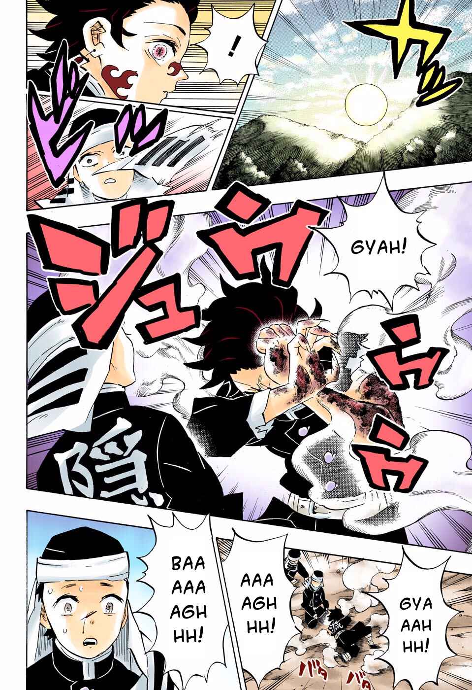 Page 10 Chapter 201 Demon Slayer: Kimetsu no Yaiba (Official Colored)