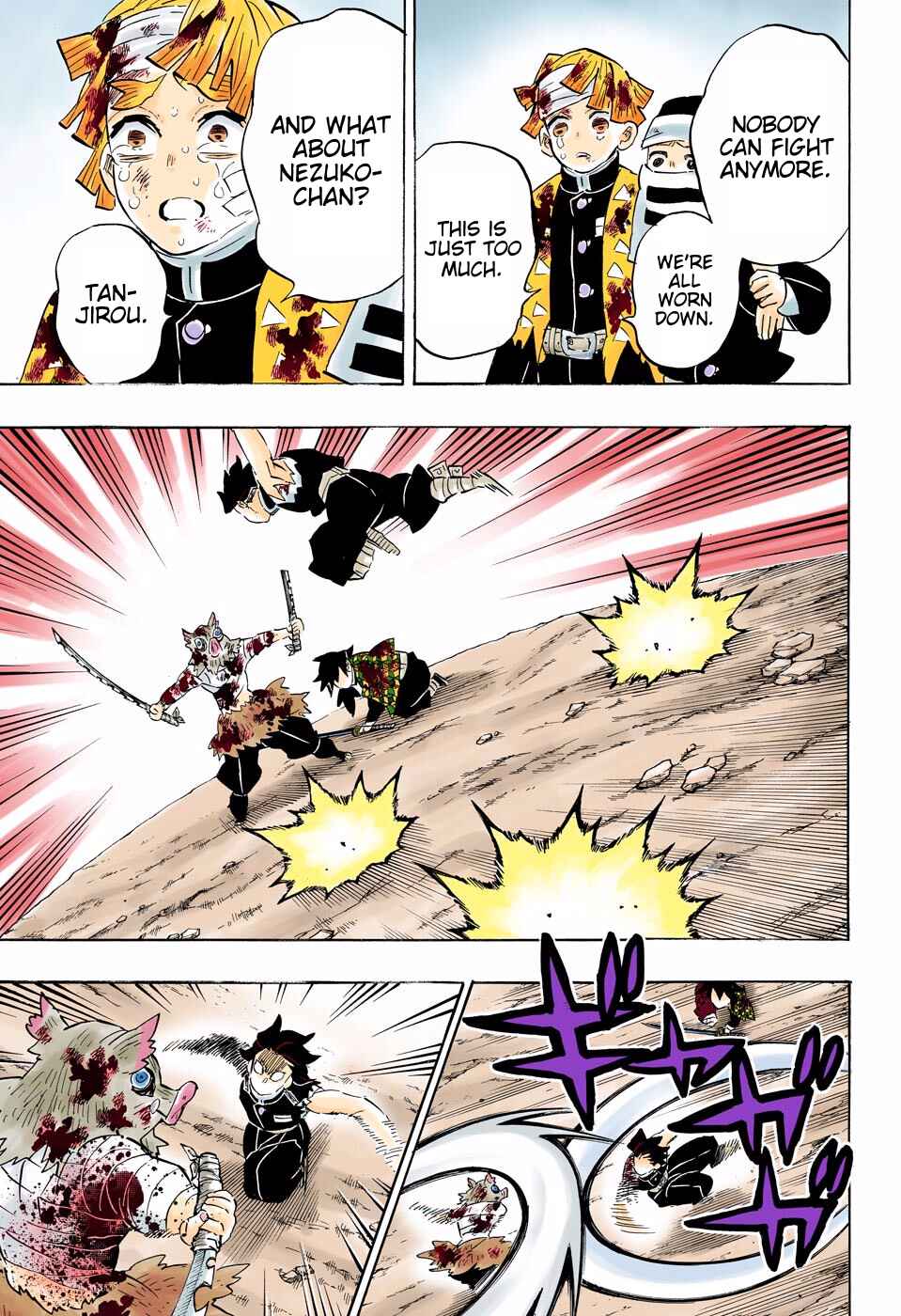 Page 17 Chapter 201 Demon Slayer: Kimetsu no Yaiba (Official Colored)