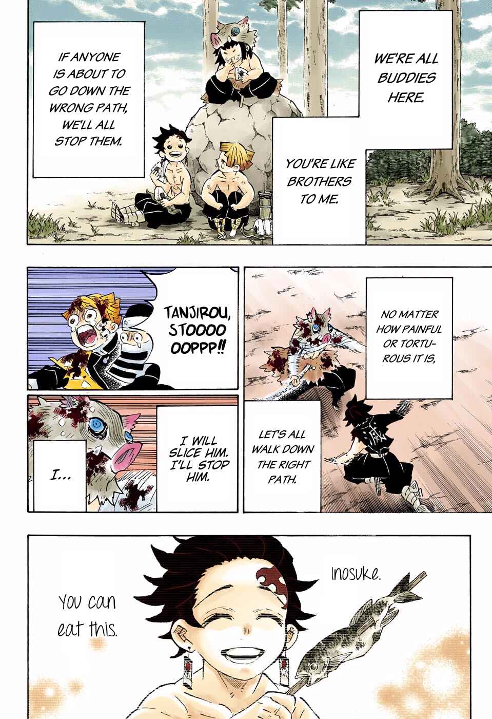 Page 18 Chapter 201 Demon Slayer: Kimetsu no Yaiba (Official Colored)